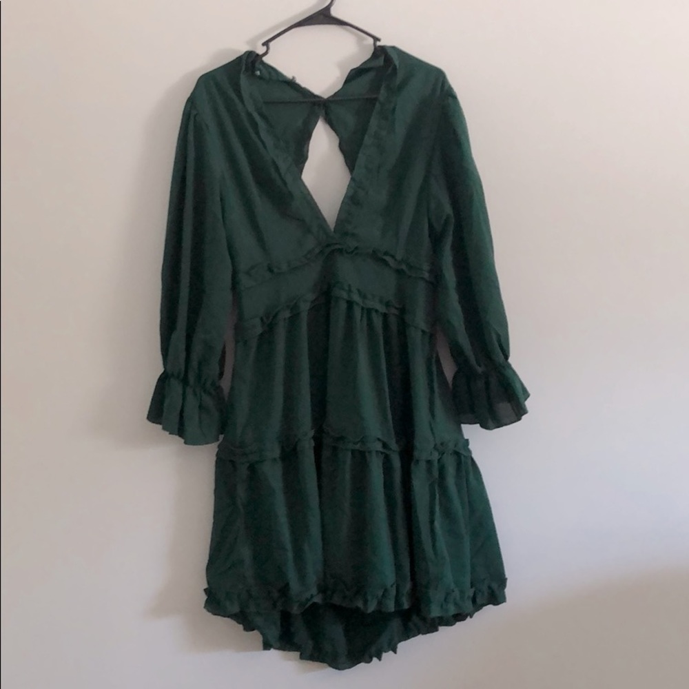 Emerald dress